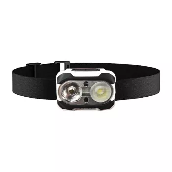 Stirnlampe Superfire HE10 LED-Stirnlampe, kompakte freihändige Beleuchtung, wiederaufladbar-kompatibel