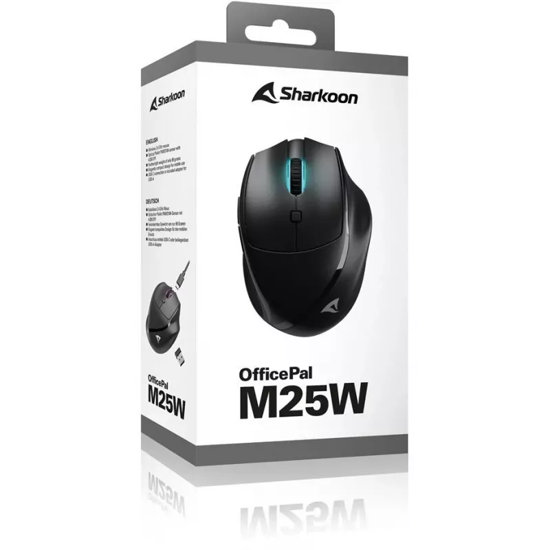 Sharkoon OfficePal M25W Schwarz