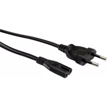 Value 19992089 Schwarz 1 m CEE7/16 IEC 320 (19.99.2089)