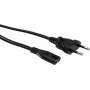 Value 19992089 Schwarz 1 m CEE7/16 IEC 320 (19.99.2089)