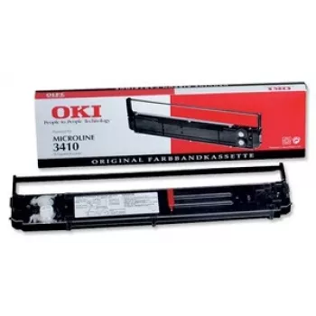 Oki Microline 3410 Fabric Ribbon Schwarz 09002308 OK3410