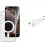 Handy-Starterset 4smarts 541359 Transparent Weiß 9H Glas