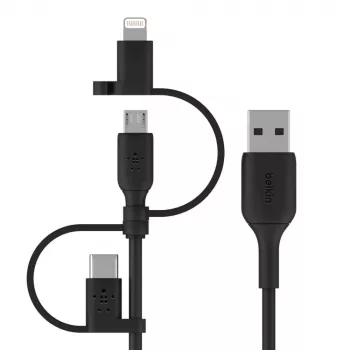 Belkin Universalkabel Lightning/Micro/USB-C