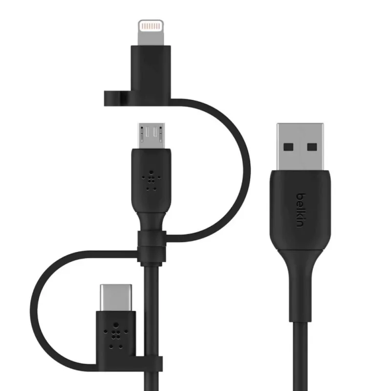Belkin Universalkabel Lightning/Micro/USB-C