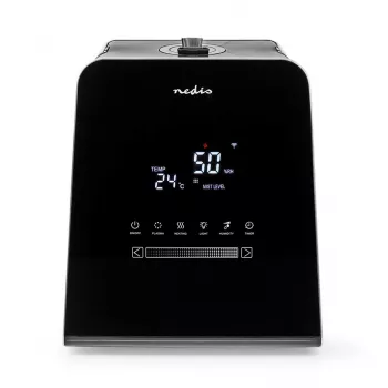 Nedis SmartLife Schwarzer Ultraschall-Luftbefeuchter 5,5 L