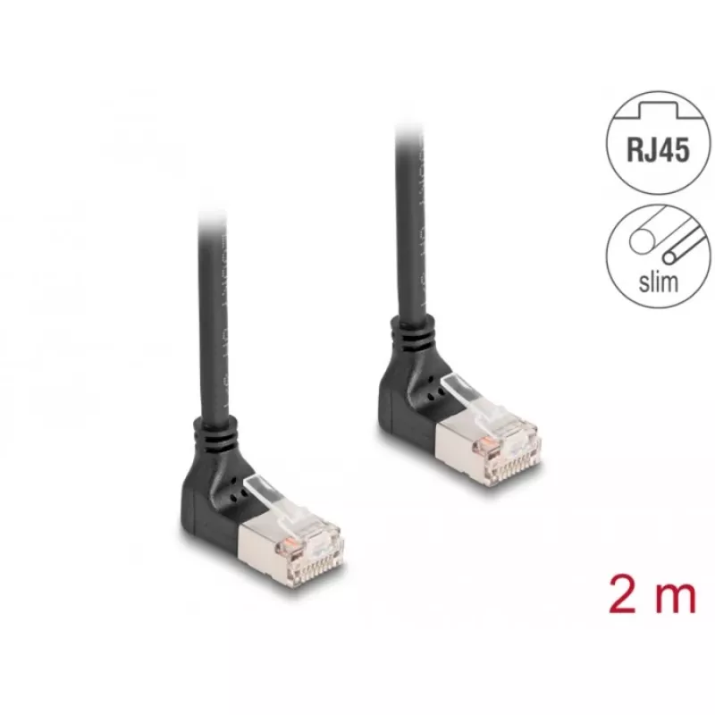 Delock 80282 Ethernet-Patchkabel Schwarz