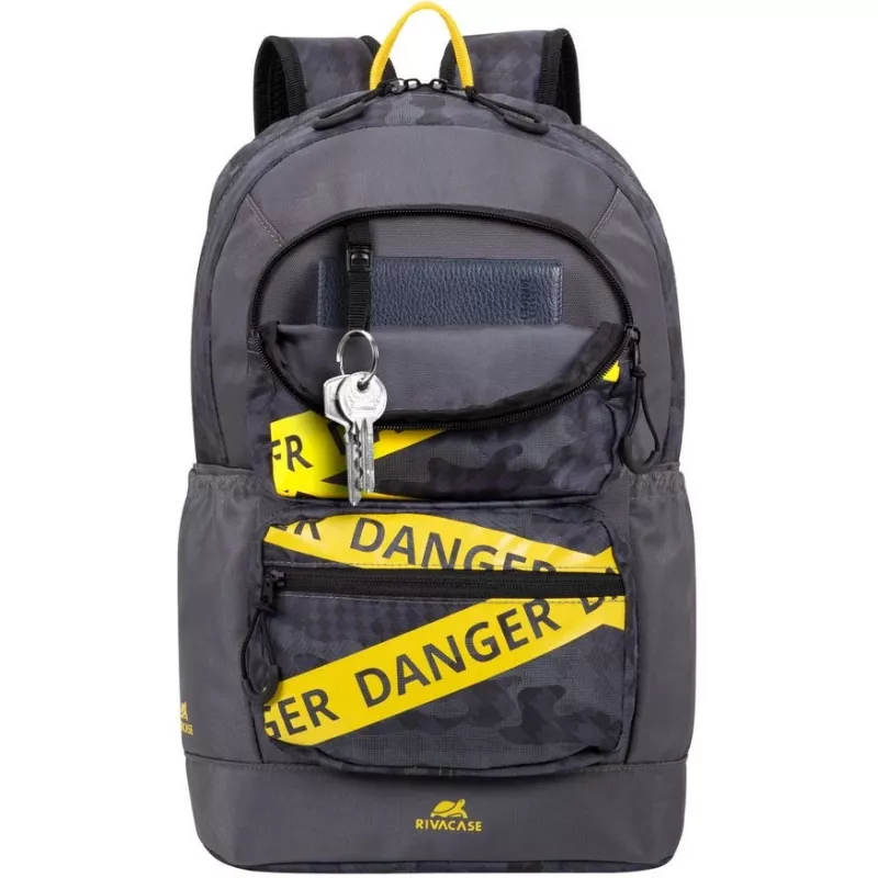 NB Backpack Urban 14L 13.3/5421 Grau Camo Rivacase