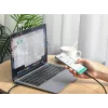AUKEY CB-SCC241 USB-C Power Delivery PD 240W 5A 20V 1m Nylon Schwarz - D