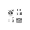 DJI Flip Drohne mit 4 Rotoren, 48 MP Kamera, 3840×2160 Video, 3110 mAh Akku, Schwarz/Weiß