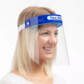 Schutzvisier Isolation-Maske klare Antibeschlag-Sichtscheibe Modell