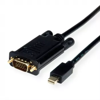 ROLINE 11.04.5976 Videokabel-Adapter 1,5 m Mini DisplayPort VGA (D-Sub) Schwarz (11.04.5976)