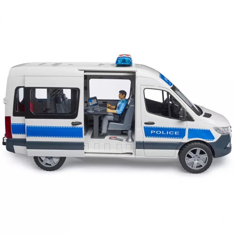 Mercedes-Benz Polizei Sprinter Set mit Figur und Licht-/Soundmodul