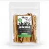 Hundesnack UNISZKI Hirschlederkauartikel 100 g — natürlicher Kausnack für Hunde