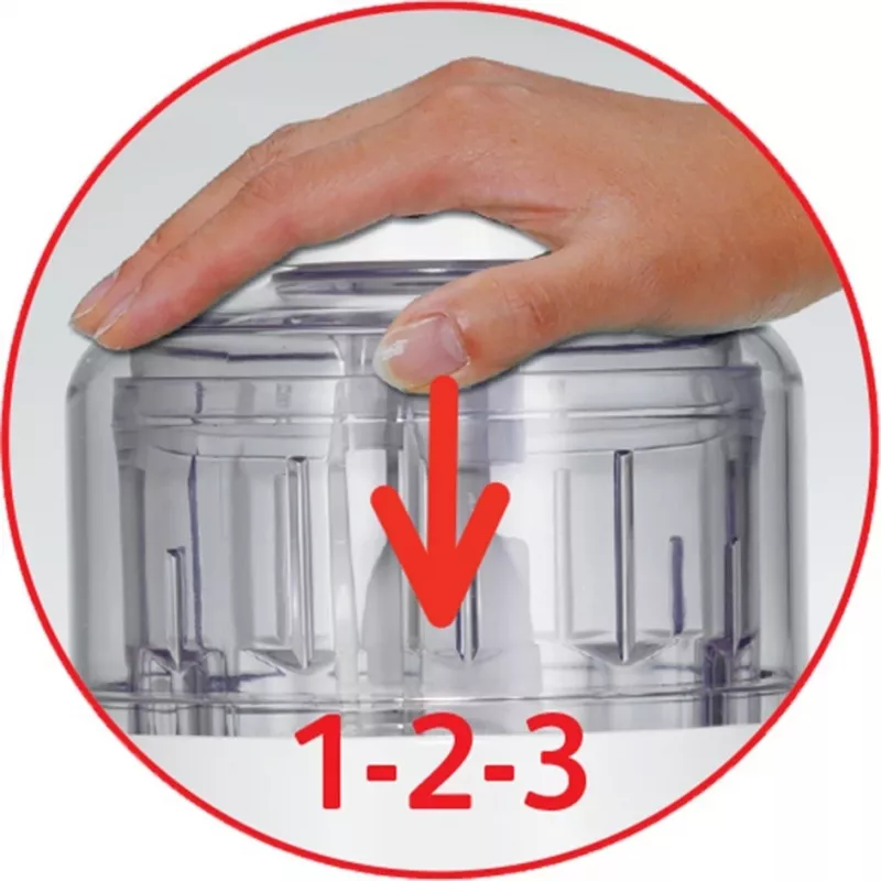 Tefal DPA 130 LA MOULINETTE 1000 1000 W Transparent, Weiß