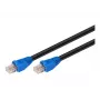 Goobay Cat 6 U/UTP 40m Netzwerkkabel (UTP) - Schwarz (40m, RJ-45, RJ45, CAT6 U/UTP Patchkabel (UTP), Schwarz)