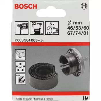 Lochsägen-Set Bosch 2 608 584 063 Sechskantschaft 6-teilig