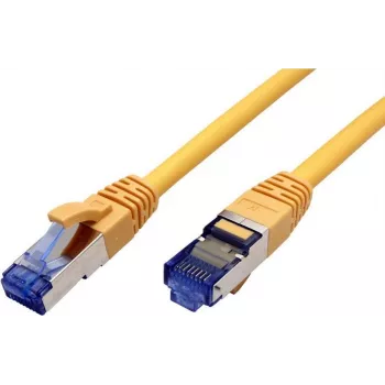 Value 21.99.1934 RJ45-Netzwerkkabel, Patchkabel CAT 6a S/FTP 0,30 m Gelb 1 St.