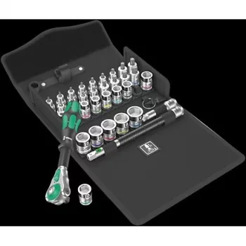 Wera 05003536001 8100 SB All-in Zyklop Speed Knarren-Satz, 3/8 Zoll, 35-tlg.