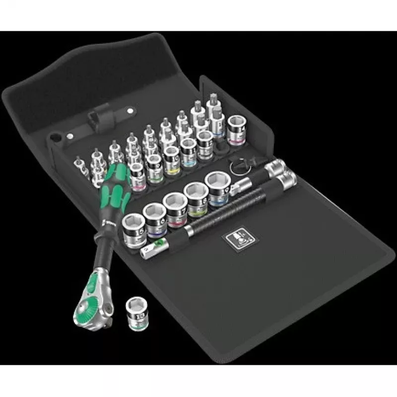 Wera 05003536001 8100 SB All-in Zyklop Speed Knarren-Satz, 3/8 Zoll, 35-tlg.