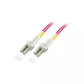 EFB-Elektronik Duplex Jumper LC-LC 50/125µ, OM4, LSZH, erika Violett, 2.0mm, 3m Hersteller: EFB Elektronik (O0319.3)