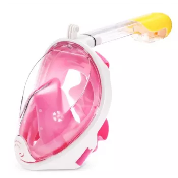 Schnorchelmaske Free Breath M2068G L/XL pink — Vollgesichts-Schnorchelmaske, Größe L/XL