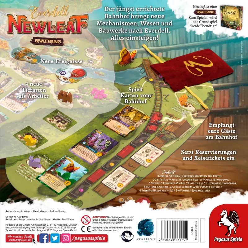 Everdell: Newleaf, Brettspiel-Erweiterung