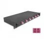 Glasfaser-Spleißgehäuse DeLOCK 66999 Schwarz Metall 482x220x44mm