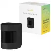 Bewegungsmelder Hombli HBSM-0100 — PIR-Funk-Wandsensor, 8 m Erfassung, batteriebetrieben, schwarz