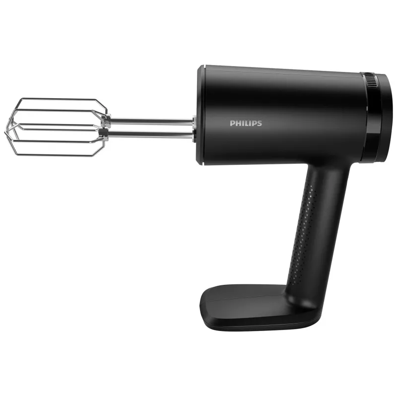 Handmixer Philips HR3781/00 — 500 W, schwarz, kneten und mischen, Kunststoffgehäuse