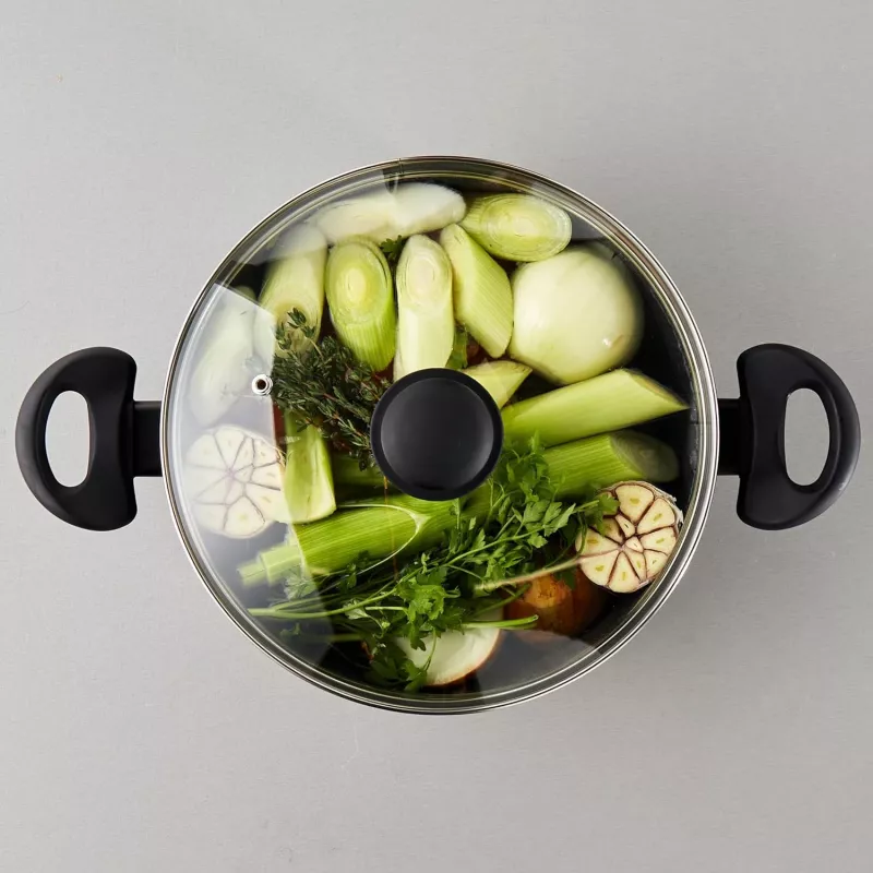 Kochtopf Russell Hobbs RH02809EU7 24 cm Metallic Marble, robuster Kochtopf
