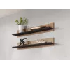 Cama set of two shelves 125cm SOHO lefkas oak/Schwarz