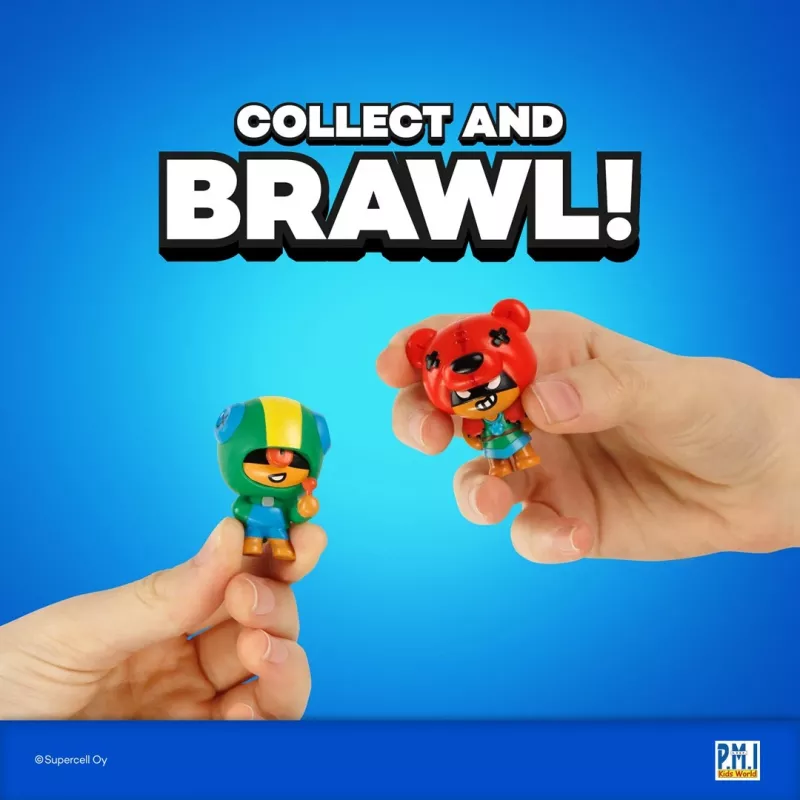 Brawl Stars S1 Figuren – 8er-Packung Deluxe-Box VER.B