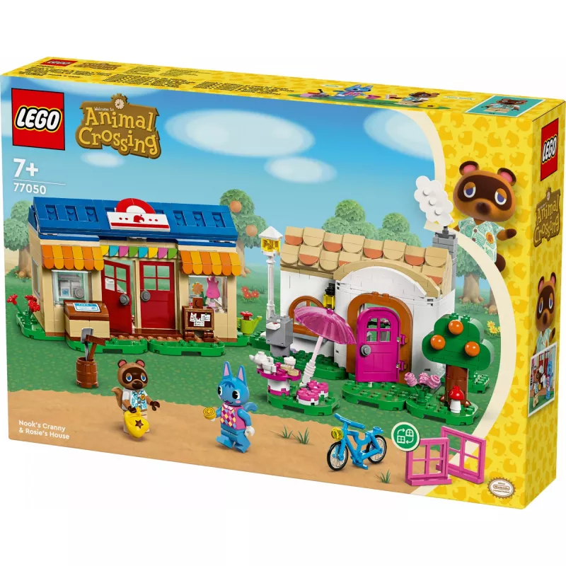 Konstruktionsspielzeug LEGO 77050 Animal Crossing Nooks Laden Sophies Haus Set – modulares Spielset