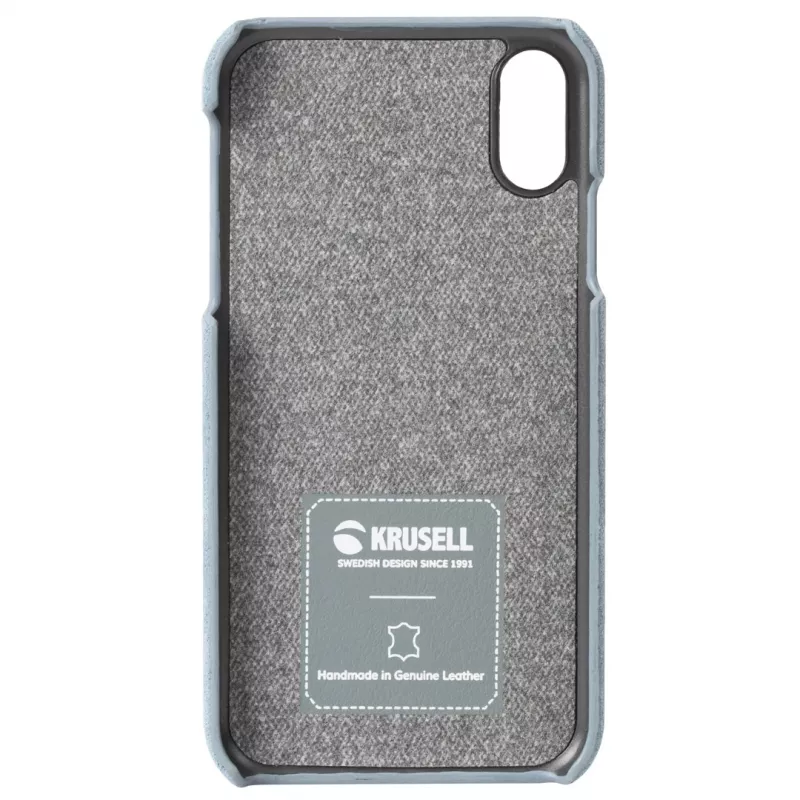 Cover Krusell Broby iPhone XS Max 16,5 cm (6,5 Zoll) Blau