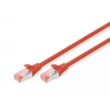 Patchkabel Digitus CAT 6 S/FTP DK-1644-005/R 0,5 m Rot
