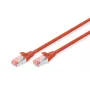 Patchkabel Digitus CAT 6 S/FTP DK-1644-005/R 0,5 m Rot