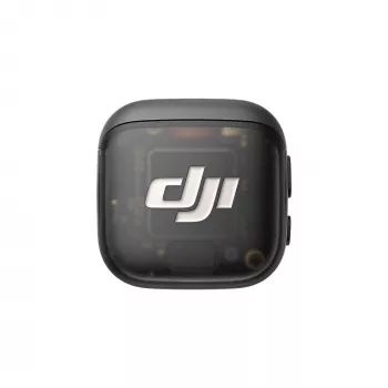 Drahtloser Bodypack-Sender DJI MIC 3 – kompakter tragbarer Mikrofonsender, Schwarz/Grau