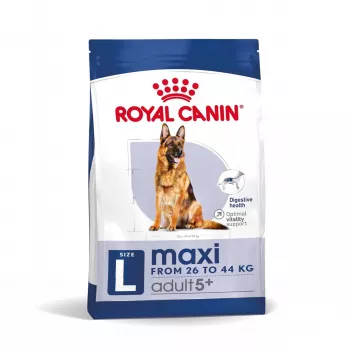 Trockenfutter für Hunde Royal Canin Maxi Adult 5+ 15 kg — Huhn, Protein 26 %, Fett 17 %