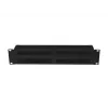 Rack-montierbarer 19-Zoll-2U-Kabelorganizer LANBERG AK-1705-B, schwarz