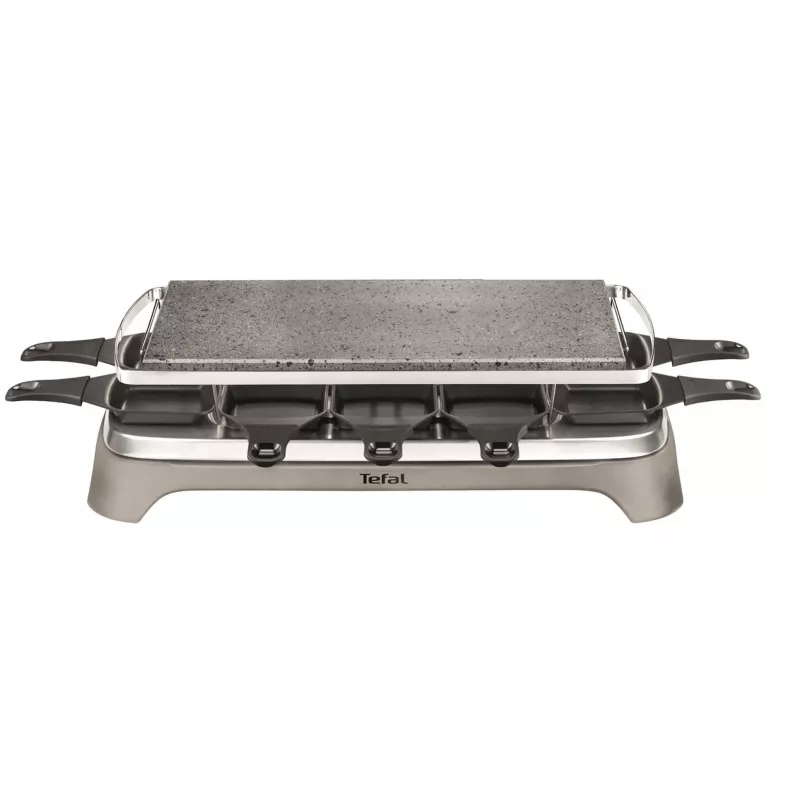 Tefal PR457B Raclettegrill 10 Personen 1350 W Grau