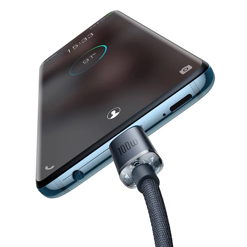 USB-Kabel Baseus CAJY000701 2 m USB C Schwarz 0,48 Gbit/s