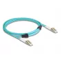 DeLOCK Glasfaserkabel LC Duplex auf LC Duplex OM3 3 m