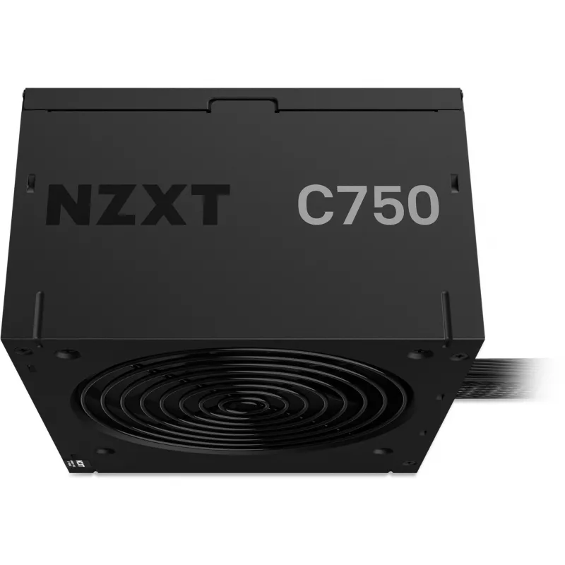 Netzteil NZXT C750 Bronze 750 W, 24-Pin-ATX, 80 PLUS Bronze, 120-mm-Lüfter, Schwarz