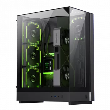 Gamemax Gehäuse | T20 BK | Schwarz | M-ATX | Netzteil nicht enthalten