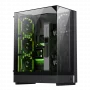 Gamemax Gehäuse | T20 BK | Schwarz | M-ATX | Netzteil nicht enthalten
