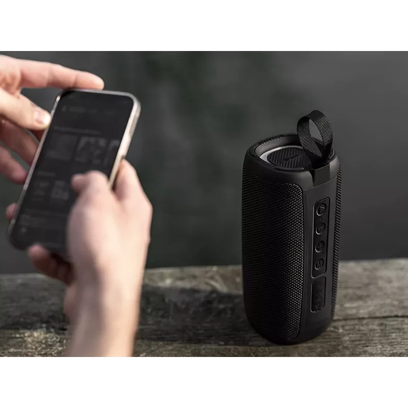 Tragbarer Bluetooth-Lautsprecher TRACER Supervox Schwarz TRAGLO47686 — kabelloses Audio, kompaktes Design