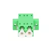 Extralink LC/APC Singlemode Duplex Glasfaseradapter, grün, LC/APC-Stecker