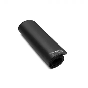 Gaming-Mauspad SAVIO Schwarz Edition Precision Control L — 700×300×3 mm, Stoffoberfläche, rutschfeste Gummibasis, genähte Kanten
