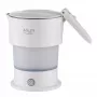 Adler Silikon-Reisekocher | AD 1377 | Reisekocher | 600 W | 0,6 L | Silikon | Weiß