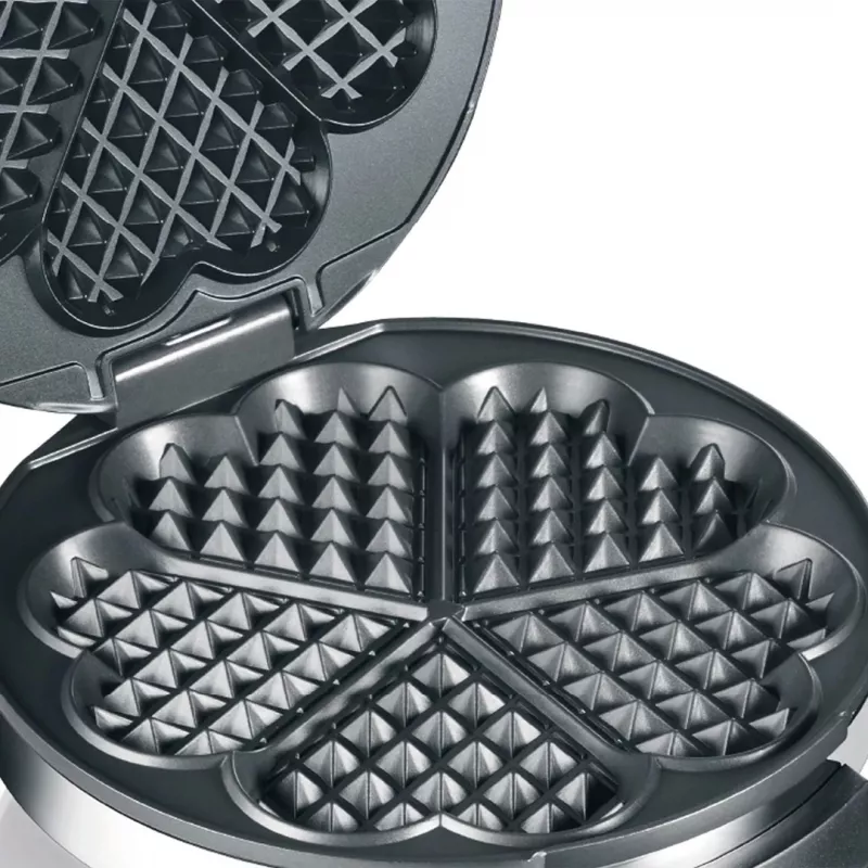 Graef WA 80 Waffeleisen 5 Waffeln 850 W Edelstahl